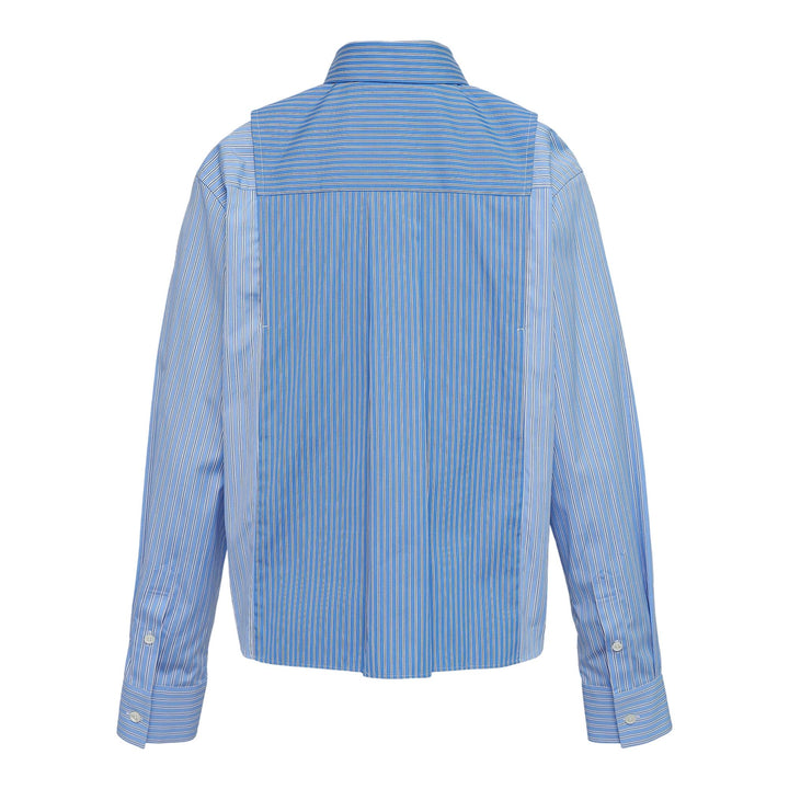 Club21 - sacai - Poplin Shirt - BLOUSES - Stripes