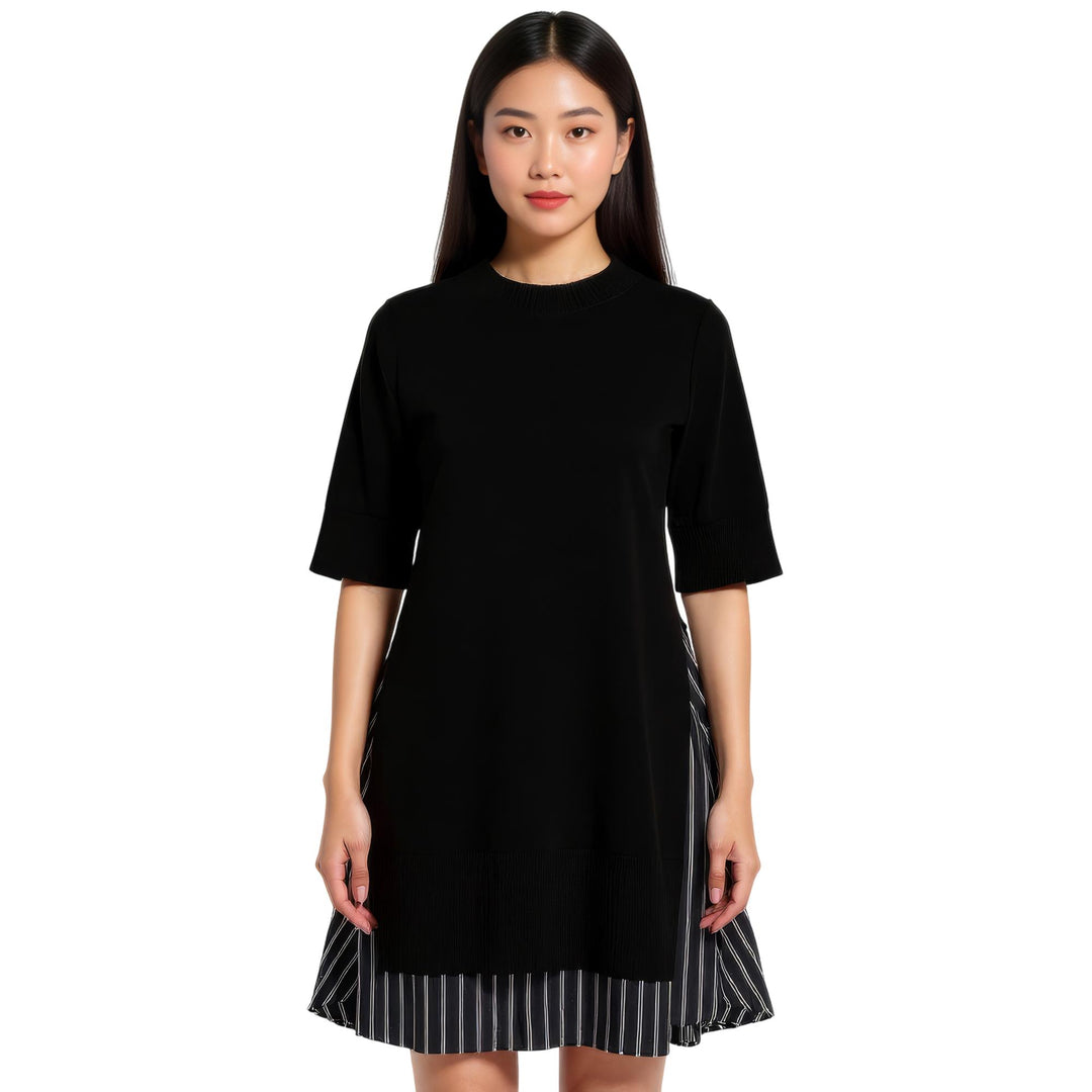 Poplin x Knit Dress | sacai | Club 21 Club21.com Poplin x Knit Dress | sacai | Club 21 Club21.com