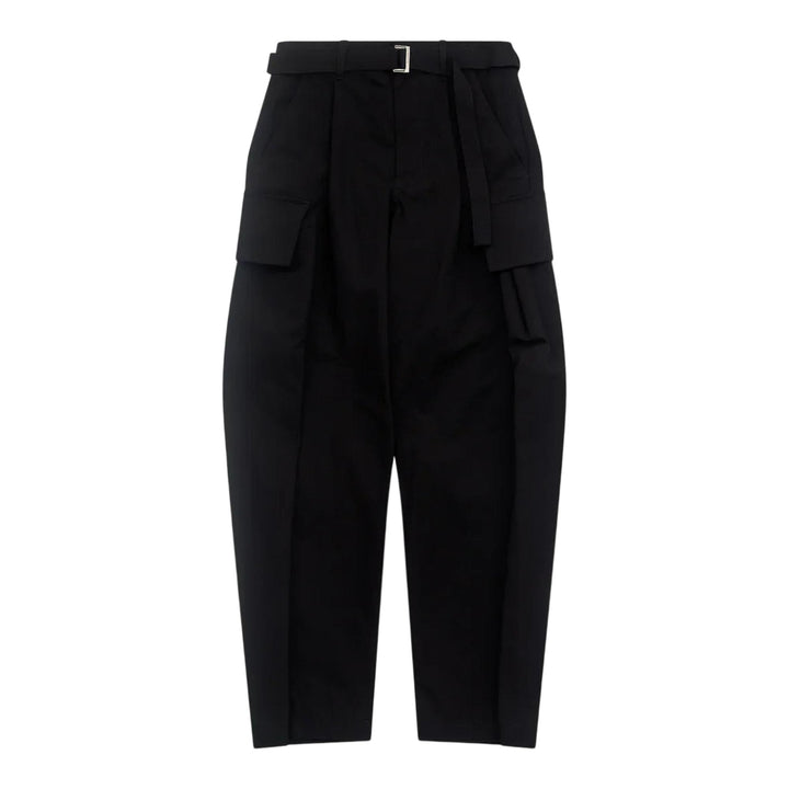 Club21 - sacai - Rip Stop Pants - PANTS - Black
