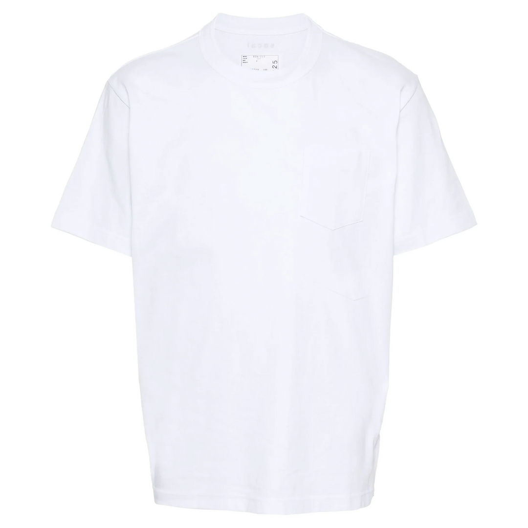 Side Zip Cotton T-Shirt