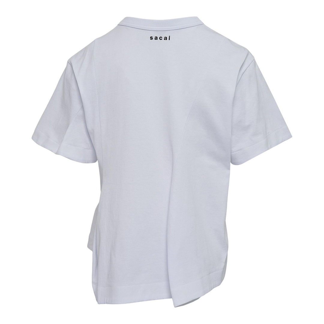 Club21 - sacai - WHERE THE WILD THINGS ARE Cotton Jersey T-Shirt - TEES - White