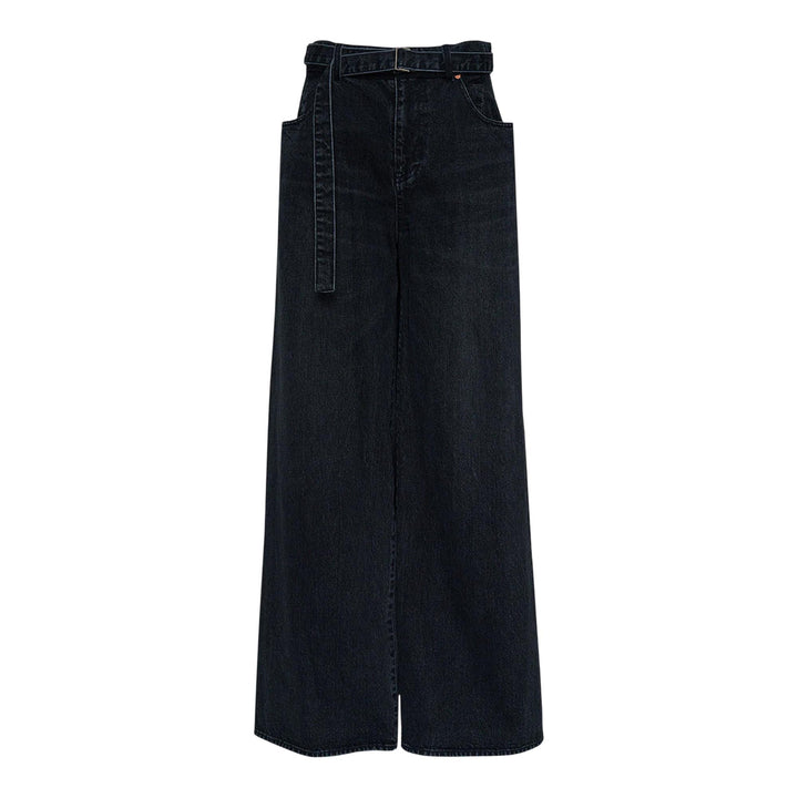 Club21 - sacai - Wide Denim Pants - JEANS - Black
