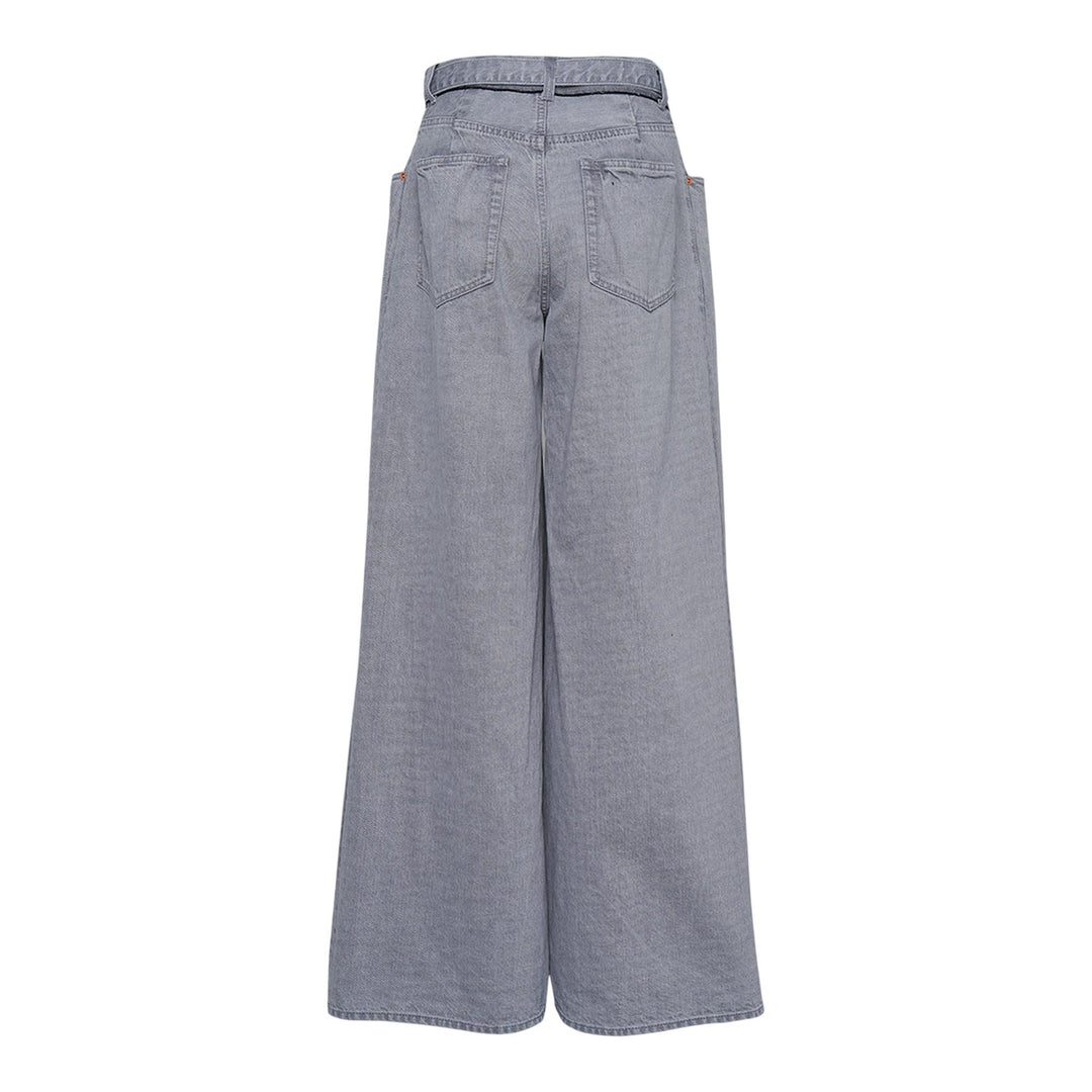 Club21 - sacai - Wide Denim Pants - JEANS - Grey