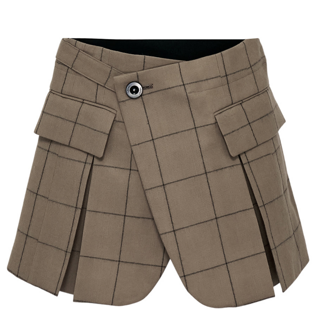 Windowpane Shorts