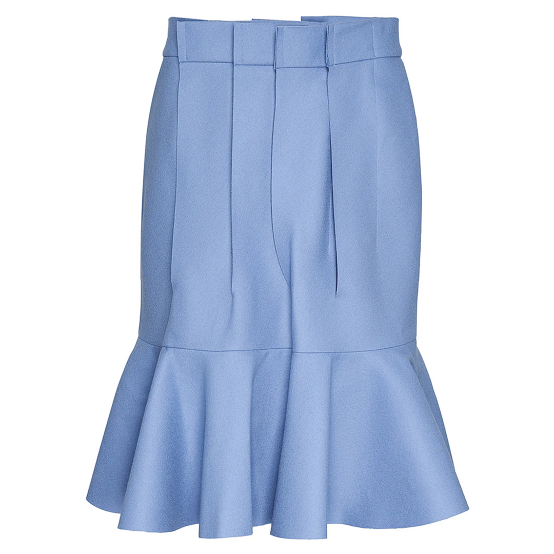 Wool Melton Skirt