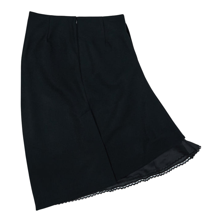 Club21 - sacai - Wool Melton Skirt - SKIRTS - Black