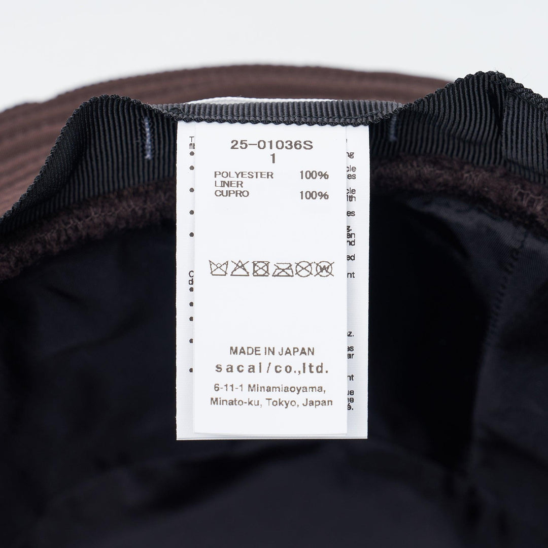 Club21 - sacai - s Hat - HATS - Brown