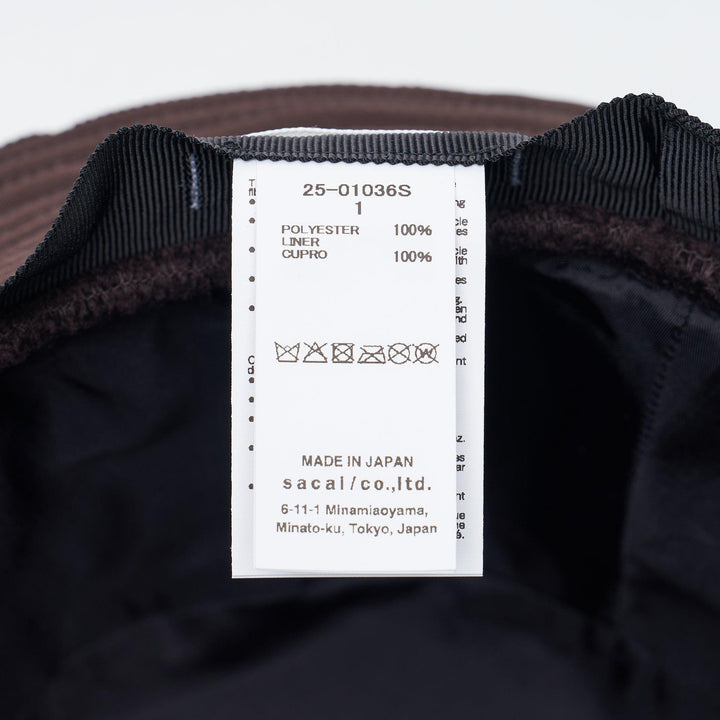 Club21 - sacai - s Hat - HATS - Brown