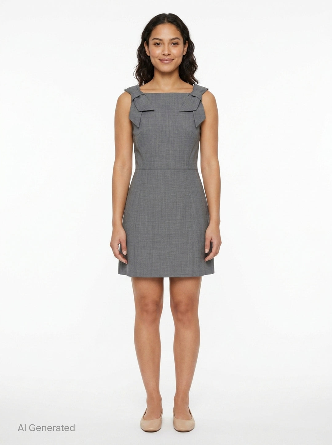 Bow Strap Mini Dress | SHUSHU/TONG | Club21 - front