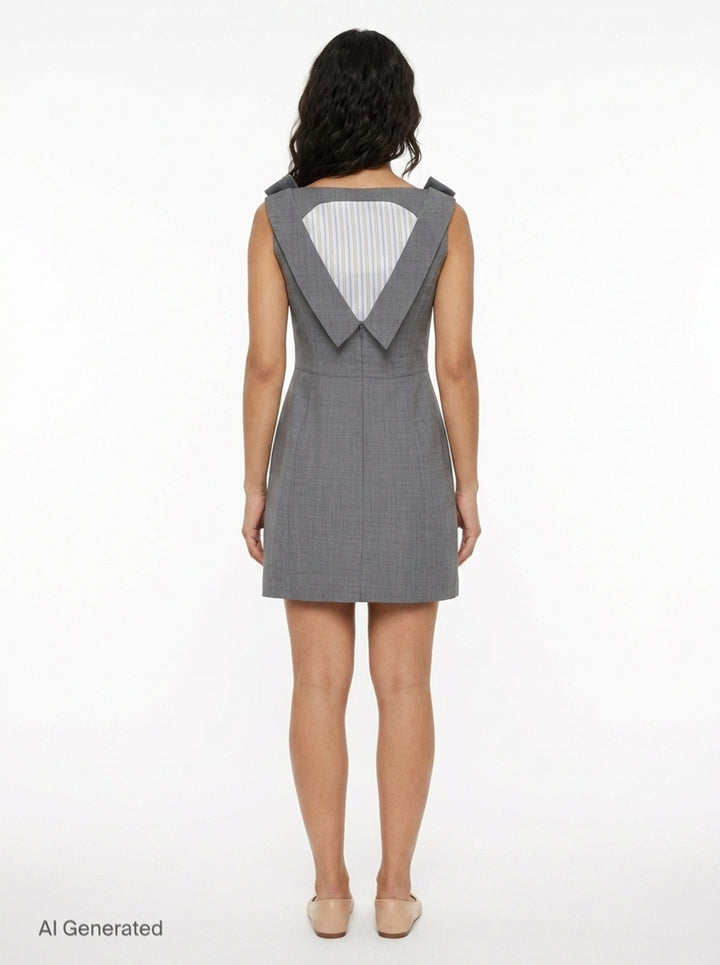 Bow Strap Mini Dress | SHUSHU/TONG | Club21 - back
