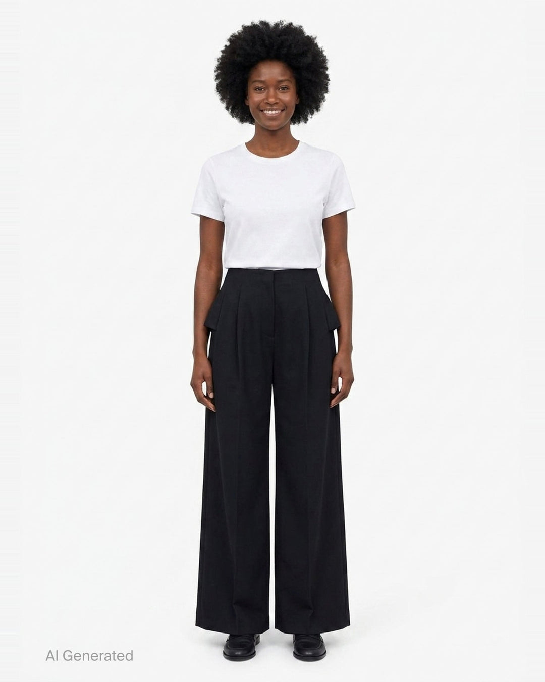Back Bow Wide Leg Trousers | Simone Rocha | Club21 - front