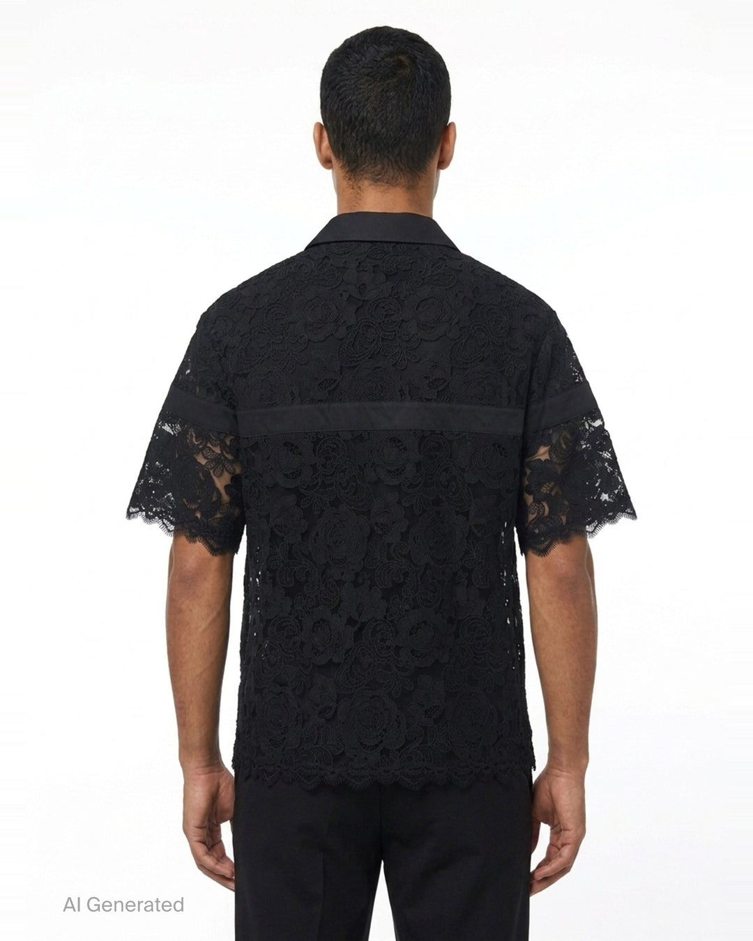 Panel Rugby Short Sleeve Polo | Simone Rocha | Club21 - back