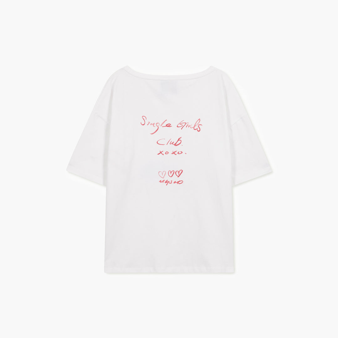 Single Girls Club Off Shoulder Top