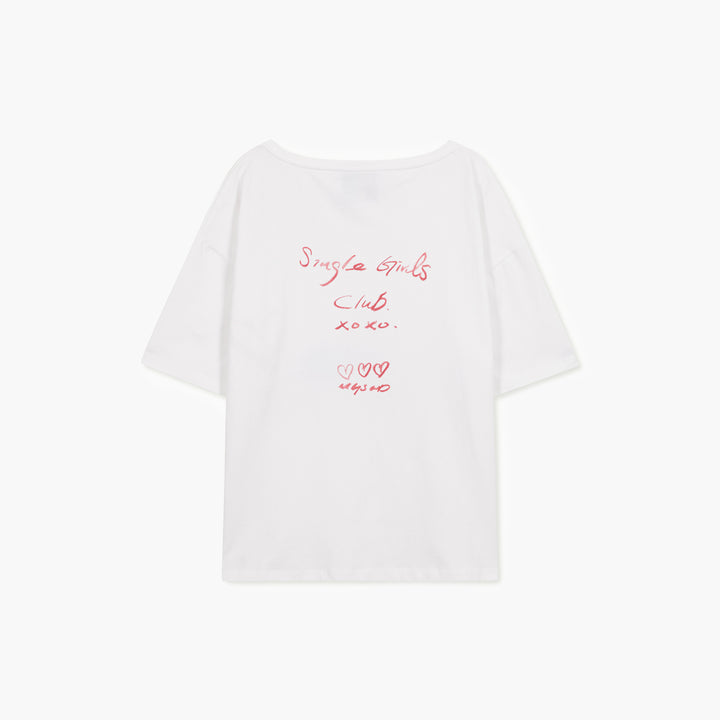 Single Girls Club Off Shoulder Top