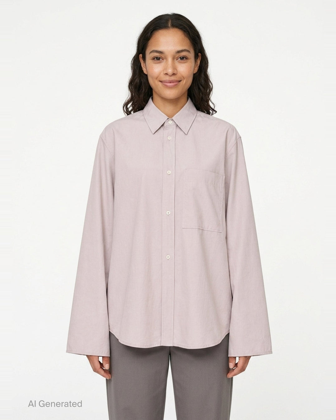 Long Sleeve One Pocket Blouse | Sofie D'Hoore | Club21 - front