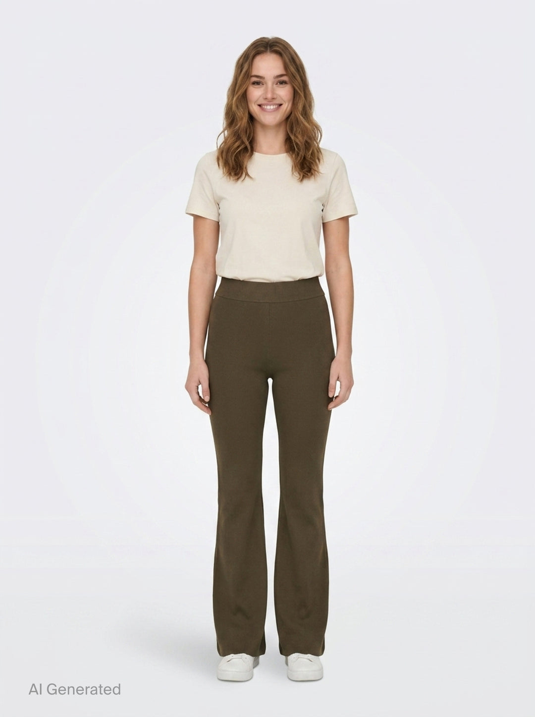 Compact Knit Iconic Trousers | Stella McCartney | Club21 - front