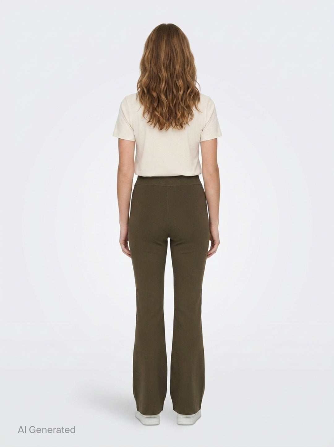 Compact Knit Iconic Trousers | Stella McCartney | Club21 - back