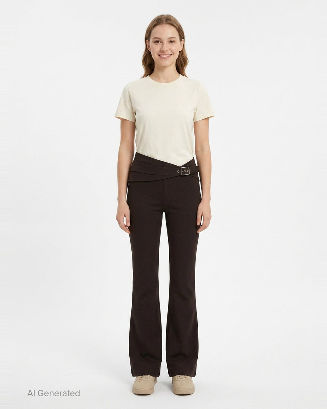 Carats Belt Flare Pants | Stolen Stores | Club21 - front