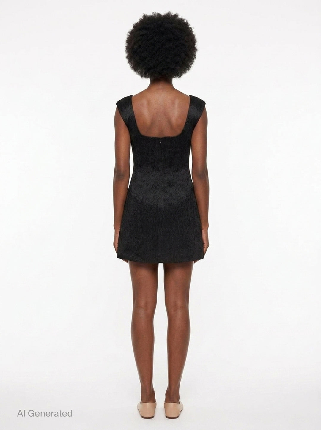 Hand Pleated Mini Dress | Stolen Stores | Club21 - back