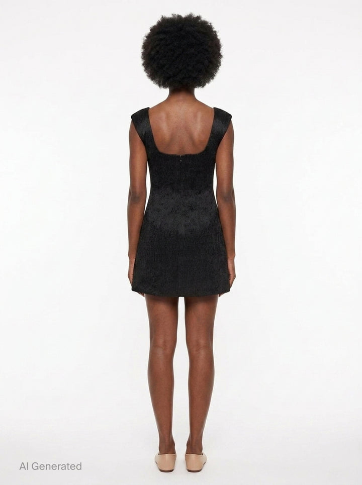Hand Pleated Mini Dress | Stolen Stores | Club21 - back