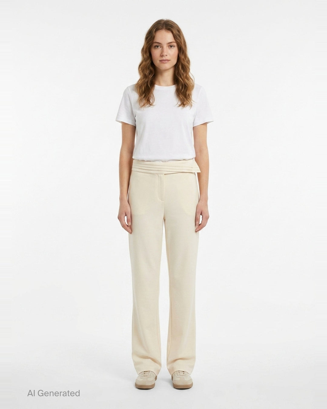 Kaia Pleated Waistband Pants | Stolen Stores | Club21 - front