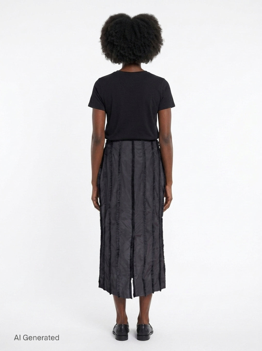 Thread Fringe Midi Skirt | Stolen Stores | Club21 - back