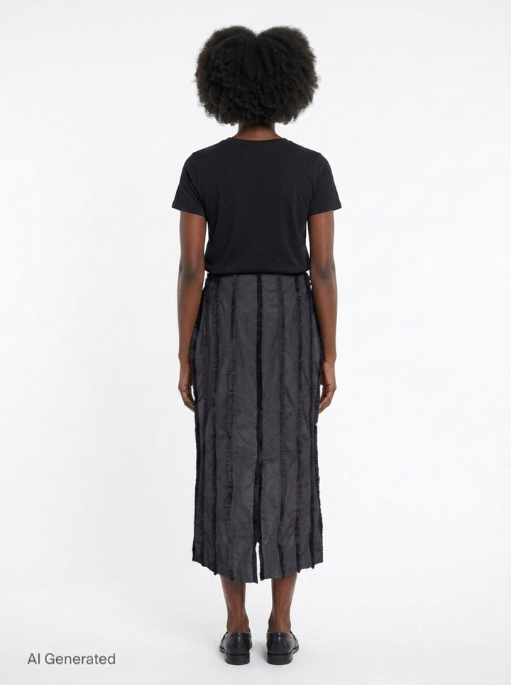 Thread Fringe Midi Skirt | Stolen Stores | Club21 - back
