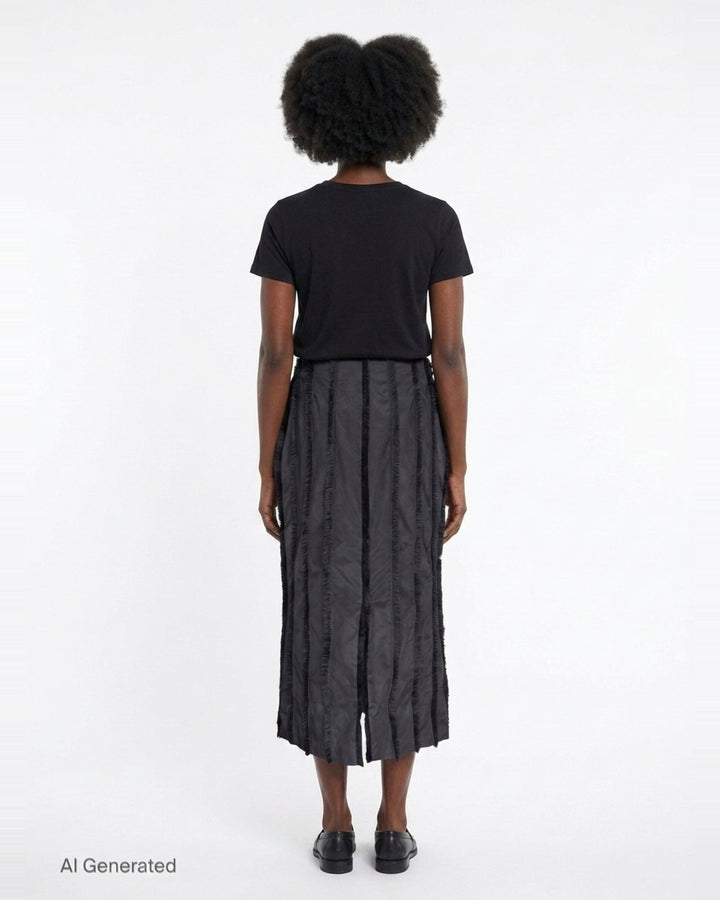 Thread Fringe Midi Skirt | Stolen Stores | Club21 - back