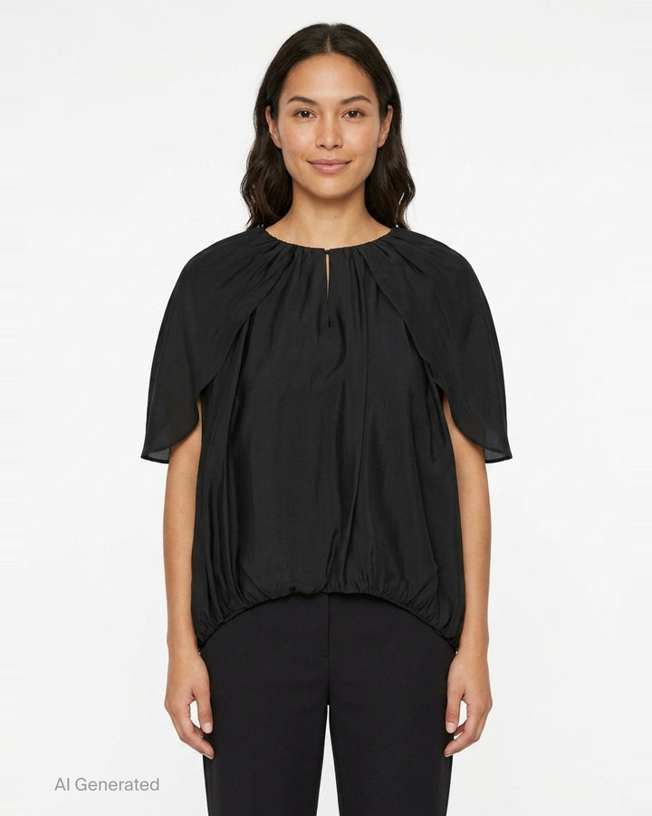 Drift Wing Blouse | The Loom Atelier | Club21 - front