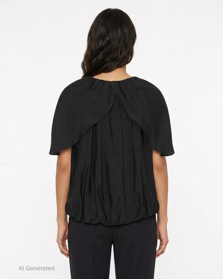 Drift Wing Blouse | The Loom Atelier | Club21 - back