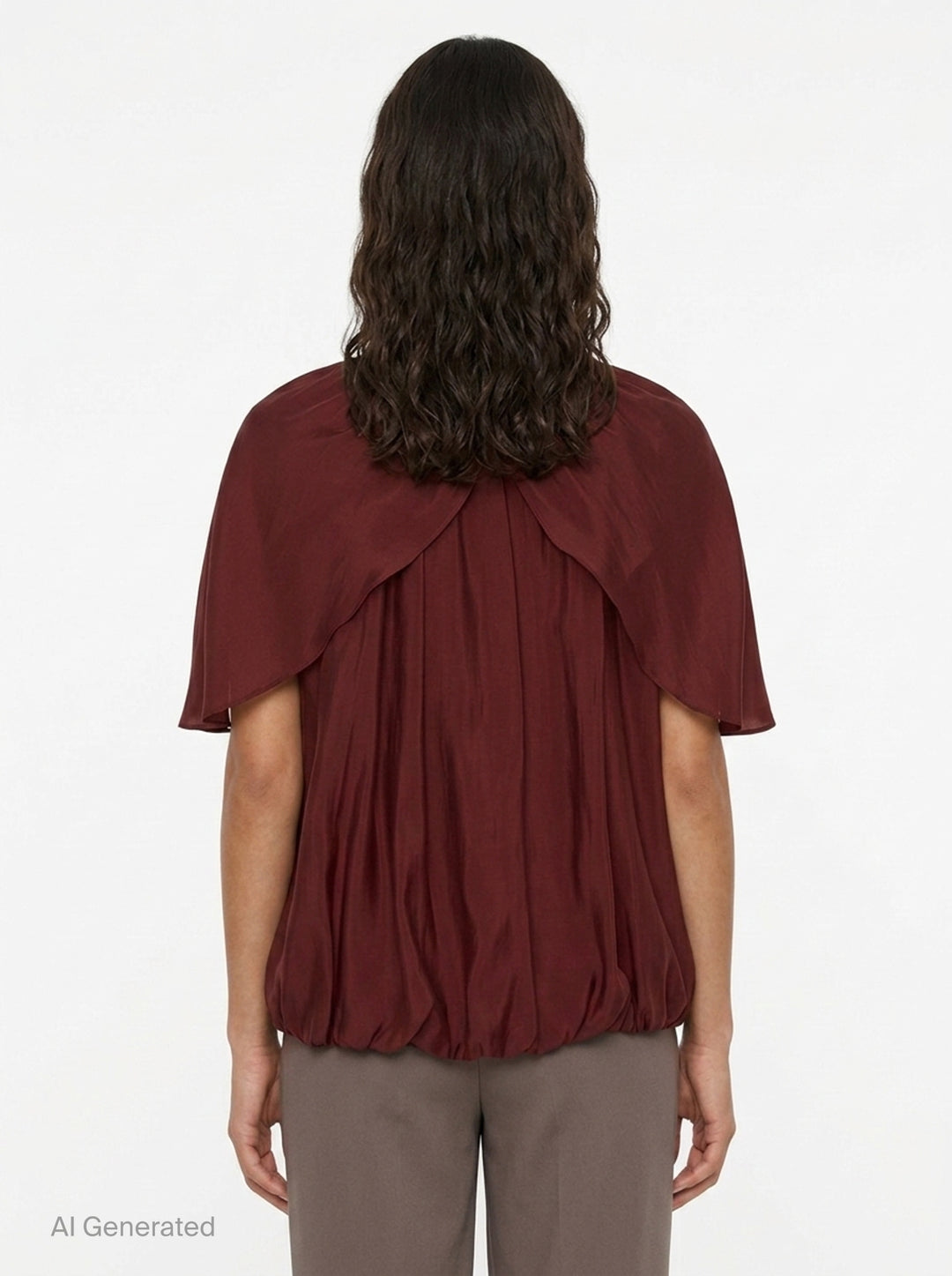 Drift Wing Blouse | The Loom Atelier | Club21 - back