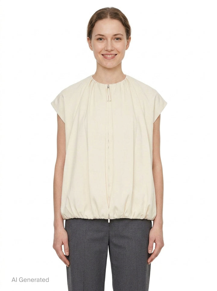 Dual Bloom Vest | The Loom Atelier | Club21 - front