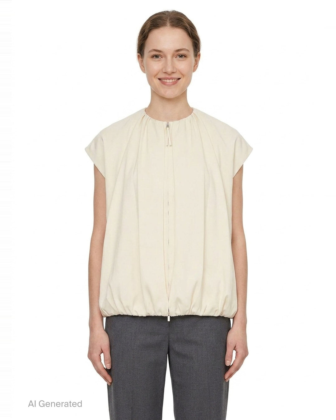 Dual Bloom Vest | The Loom Atelier | Club21 - front