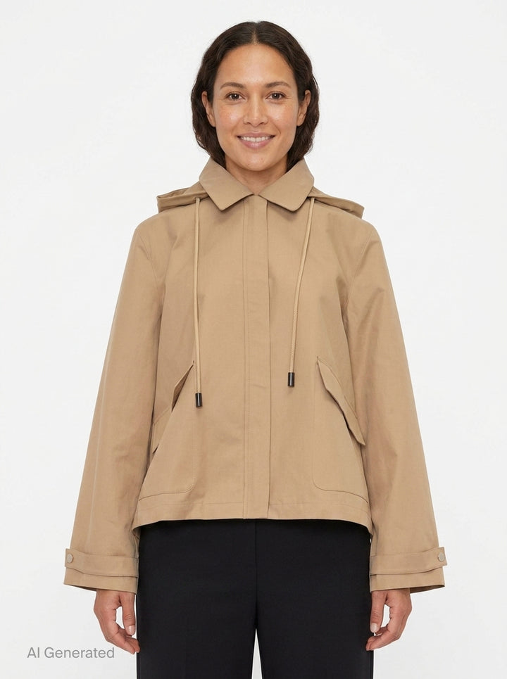 Hooded Parka Blouson | The Loom Atelier | Club21 - front