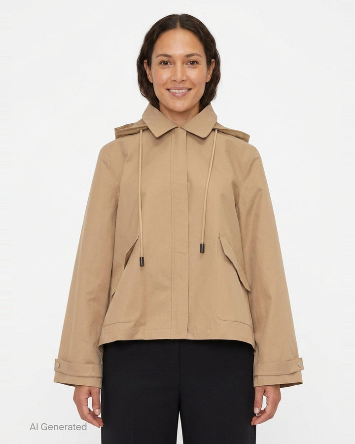 Hooded Parka Blouson | The Loom Atelier | Club21 - front
