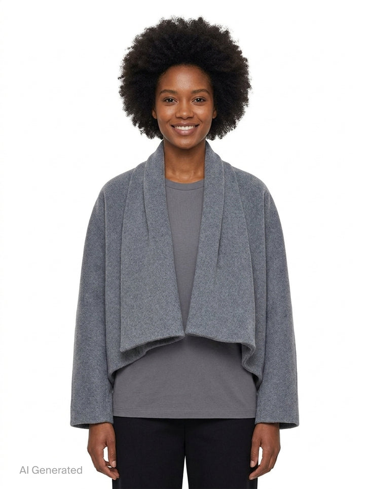 Sculpt Wrap Jacket | The Loom Atelier | Club21 - front