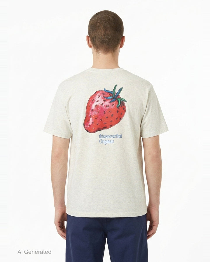 Strawberry Graphic Tee | thisisneverthat | Club21 - back
