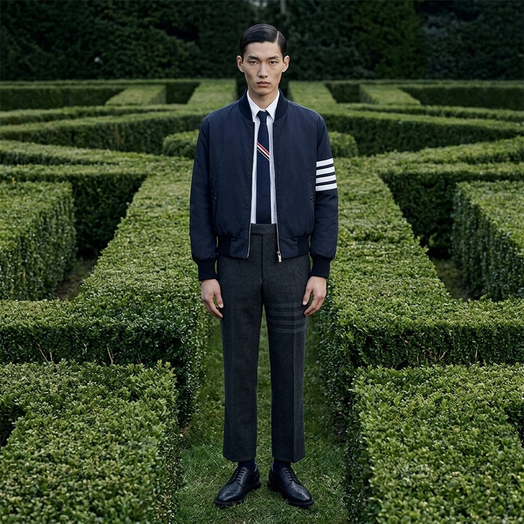 4-Bar Oversized Down Blouson | Thom Browne | Club21 - lifestyle