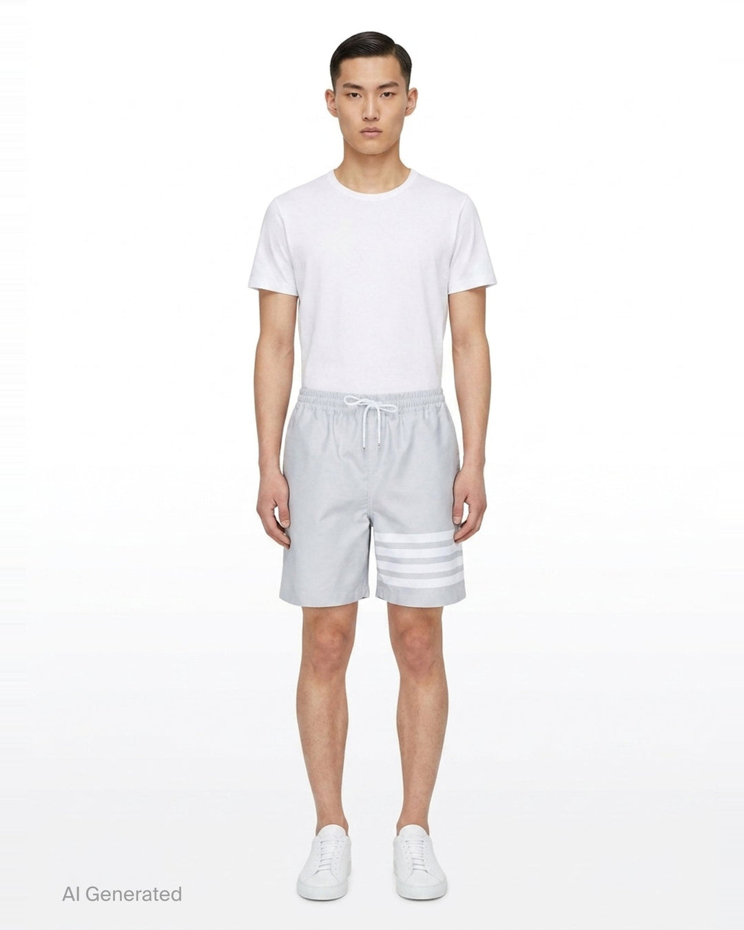 4-Bar Rugby Shorts | Thom Browne | Club21 - front