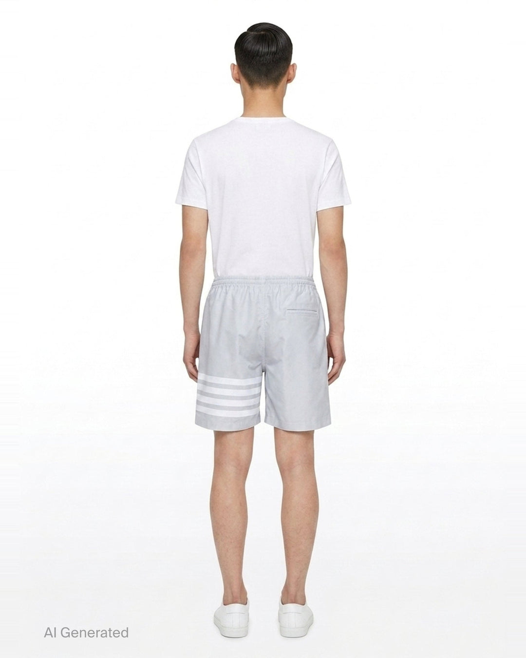 4-Bar Rugby Shorts | Thom Browne | Club21 - back