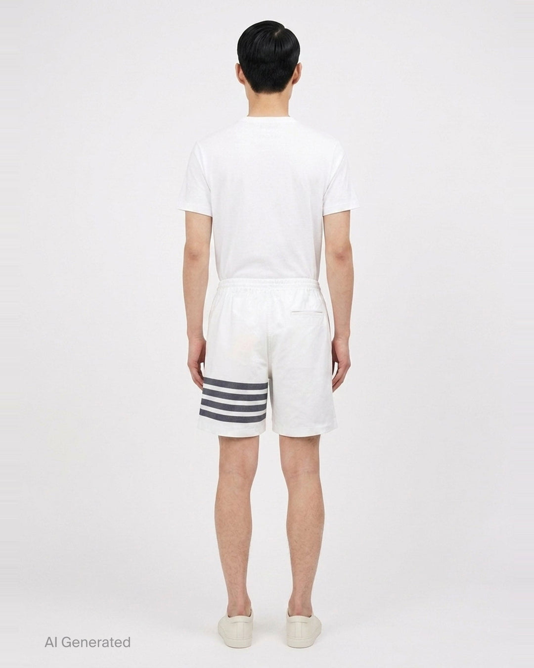 4-Bar Rugby Shorts | Thom Browne | Club21 - back