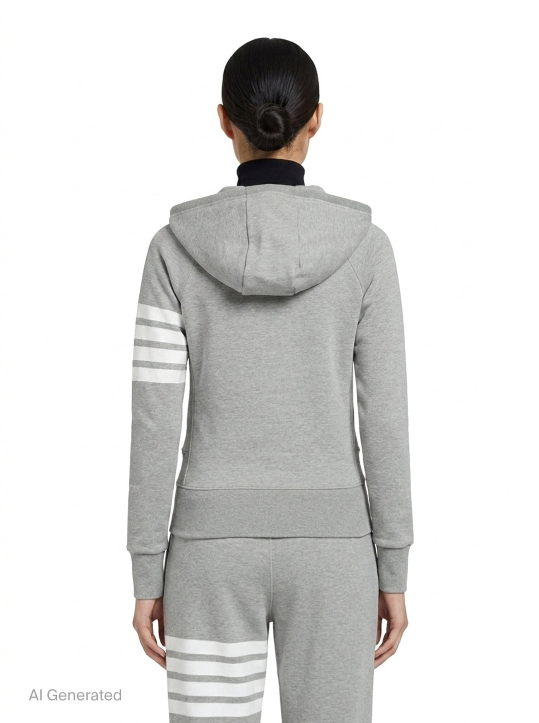 4-Bar Zip Hoodie | Thom Browne | Club21 - back
