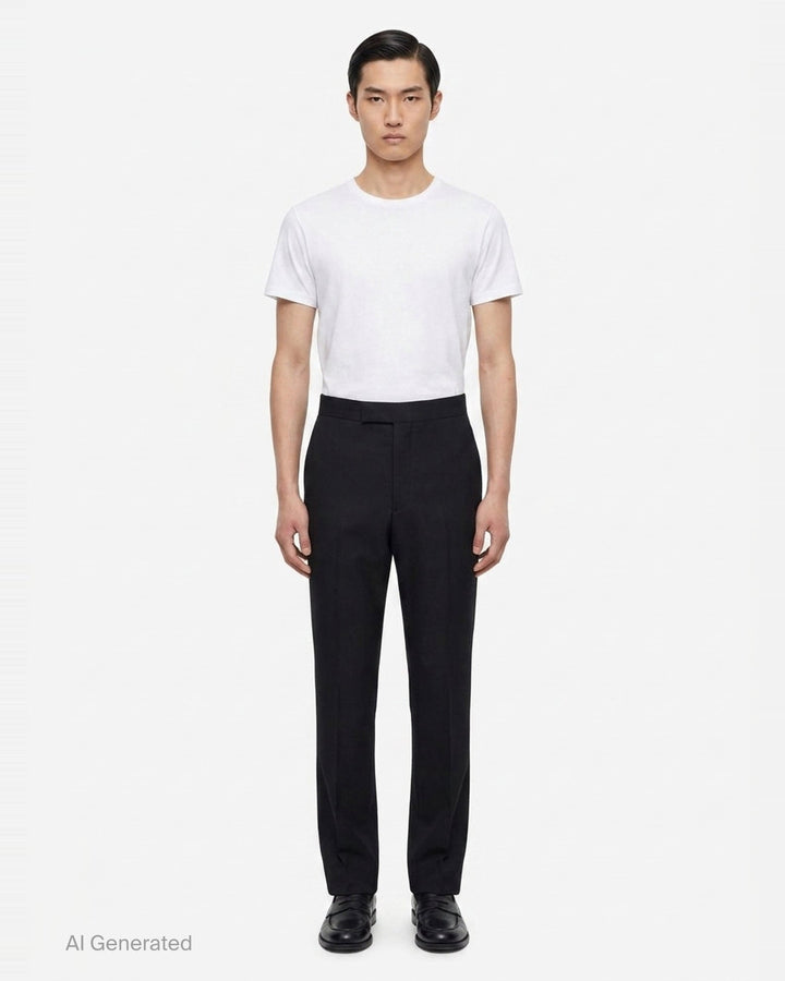 Back Strap Trousers | Thom Browne | Club21 - front