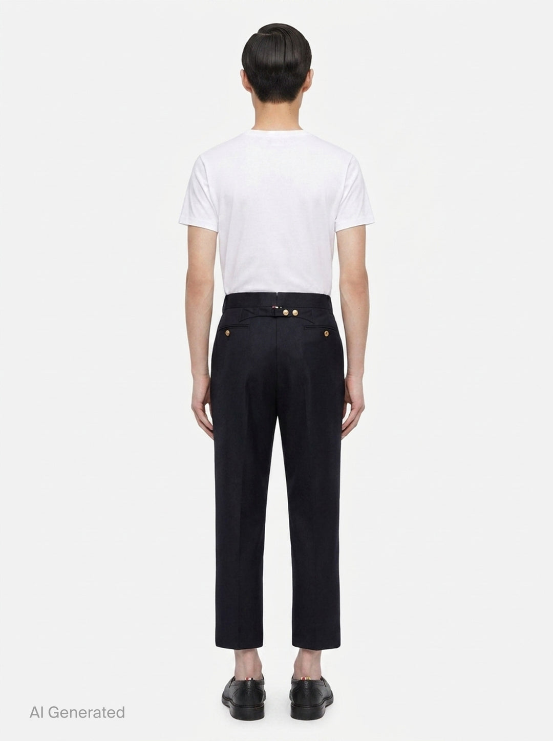 Back Strap Trousers | Thom Browne | Club21 - back