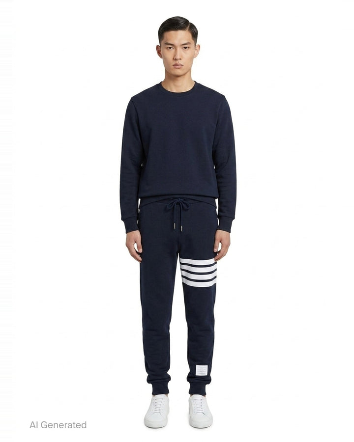 Classic 4-Bar Stripe Sweatpants | Thom Browne | Club21 - front