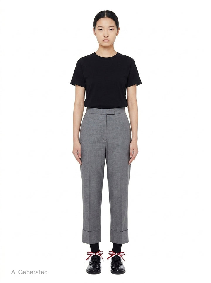 Classic Backstrap Trouser | Thom Browne | Club21 - front