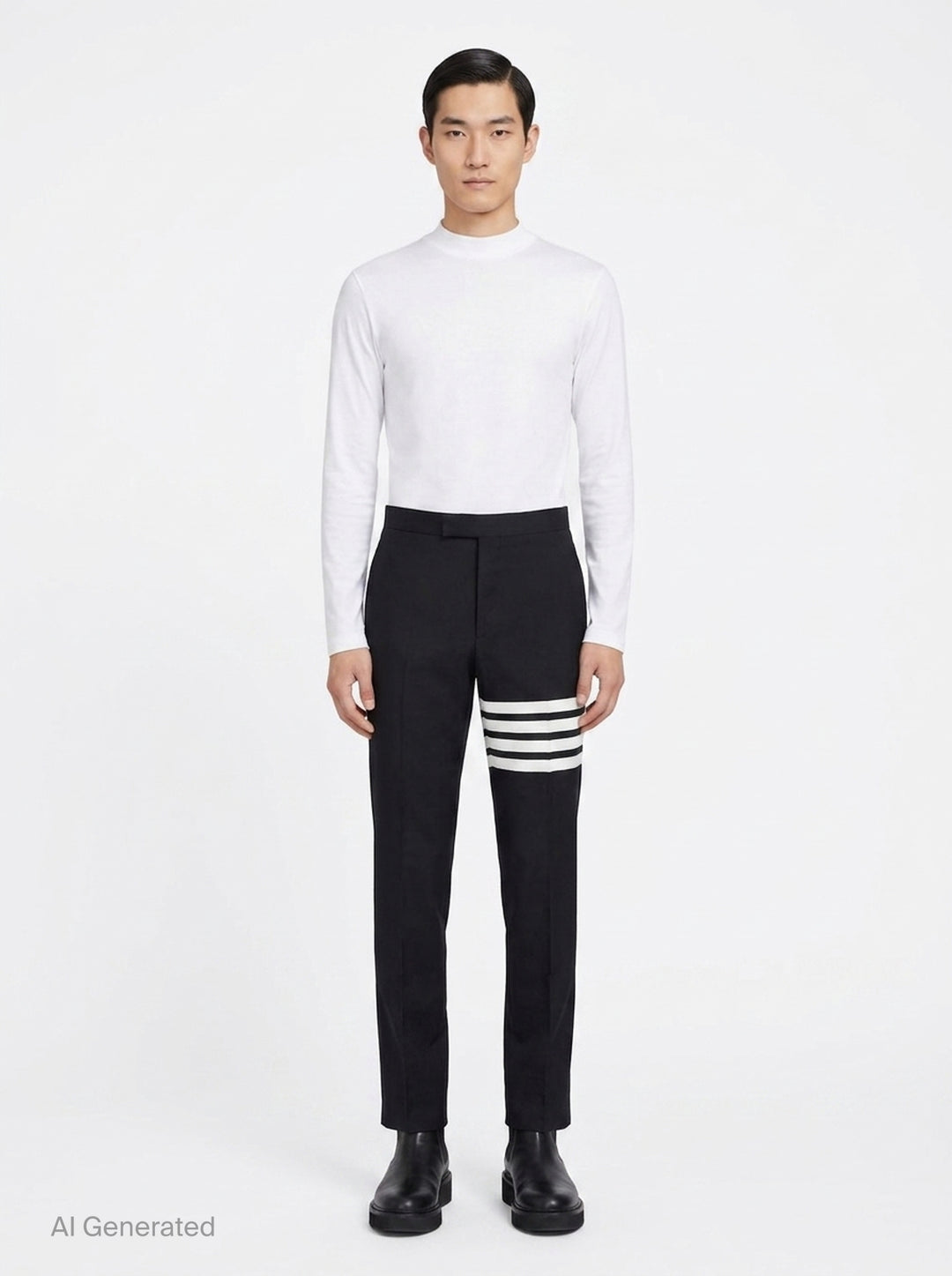 Classic Backstrap Trouser | Thom Browne | Club21 - front