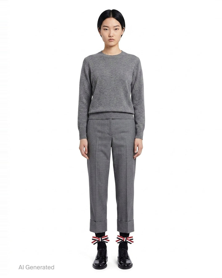 Classic Backstrap Trouser | Thom Browne | Club21 - front