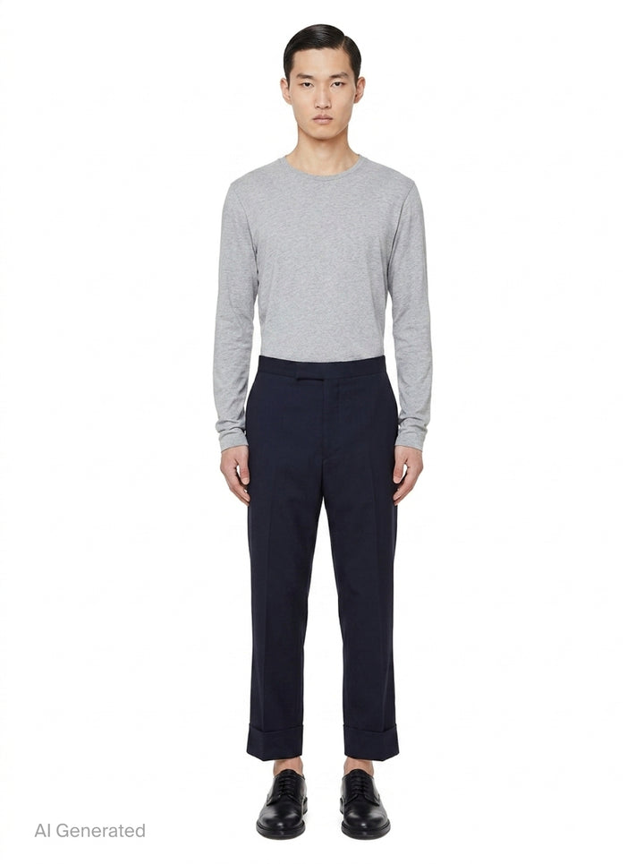 Classic Backstrap Trouser | Thom Browne | Club21 - front