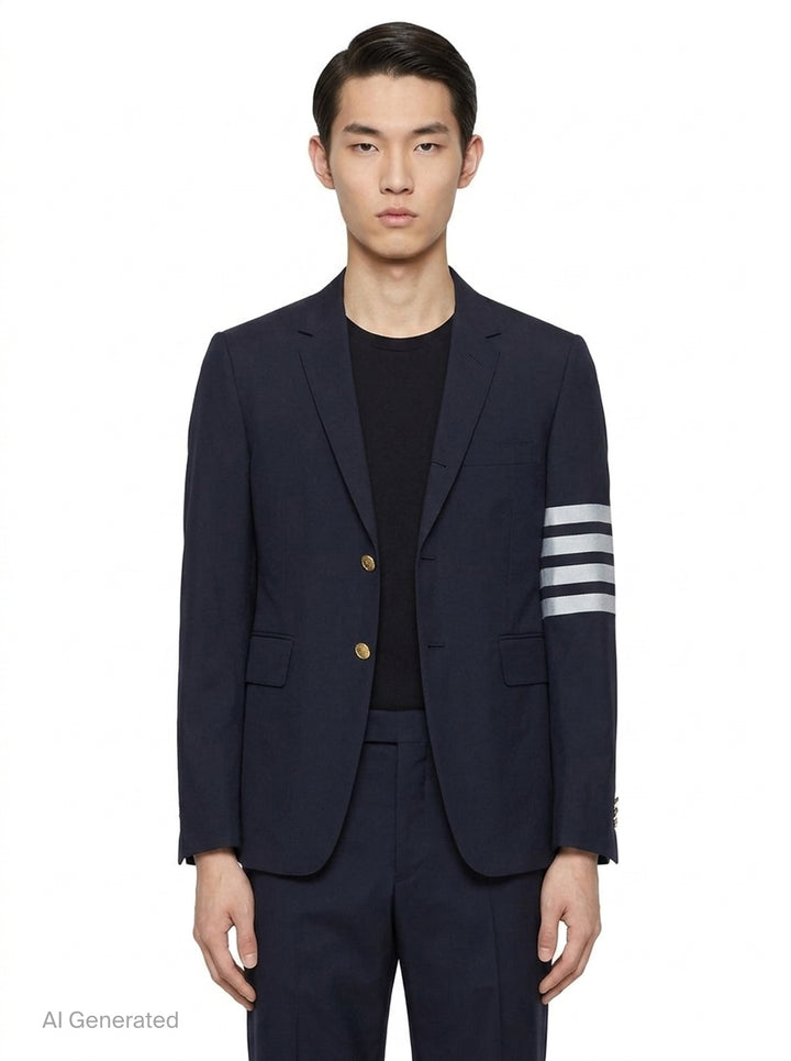 Classic Engineered 4-Bar Blazer | Thom Browne | Club21 - front